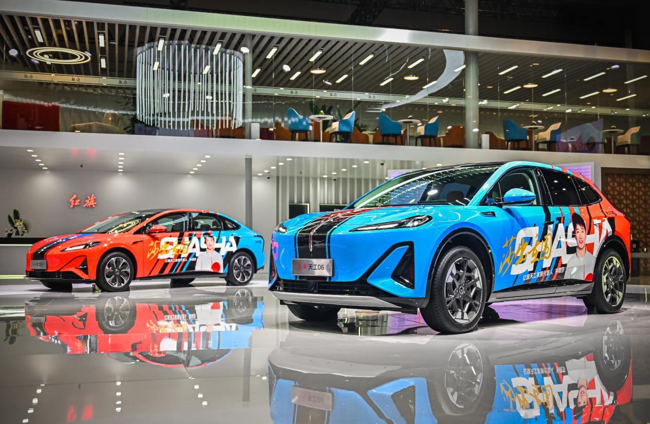 【红旗天工&孙颖莎】痛车