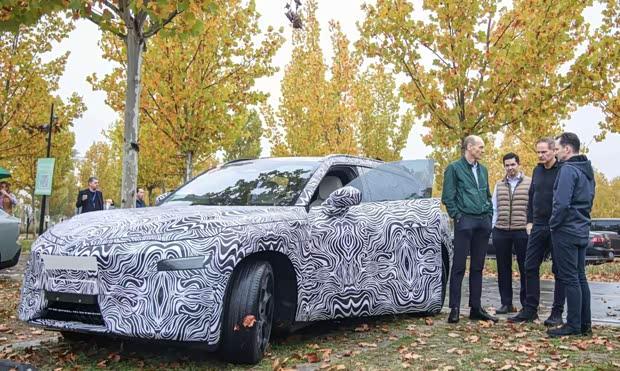 大众ID.EVO量产版路试谍照首曝 延续概念车设计