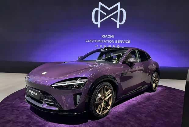 广州车展：小米YU7 Max紫晶定制版惊艳首秀