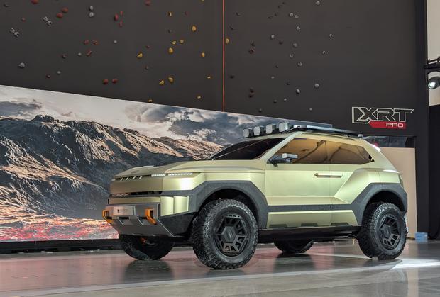 洛杉矶车展：现代Crater概念车亮相 机甲外观/硬核内饰