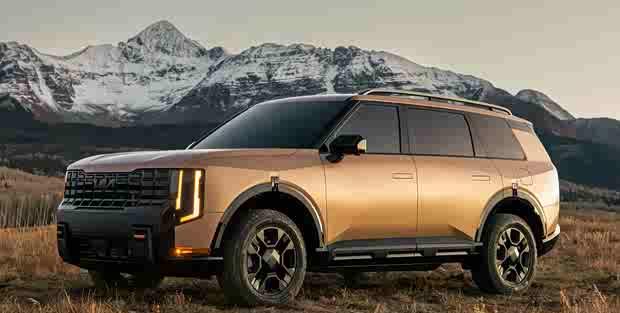 全新起亚Telluride亮相洛杉矶车展 混动版首次登场