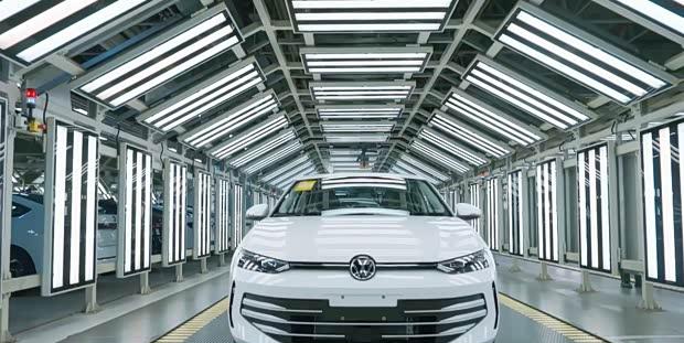 全新大众朗逸Pro正式下线 内外焕新 搭载1.5T动力