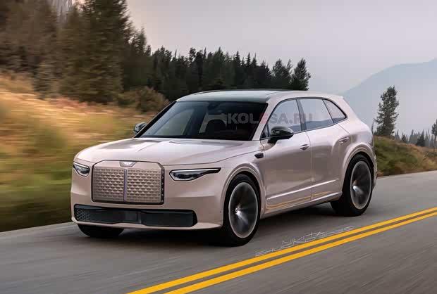 宾利首款纯电SUV假想图曝光 预计2026年亮相