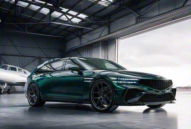 捷尼赛思G90 Wingback概念车官图发布 诠释豪华旅行美学