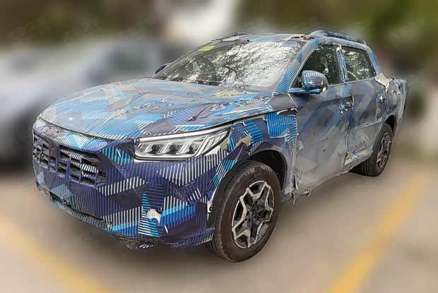 比亚迪全新皮卡谍照再曝 或主攻海外入门市场