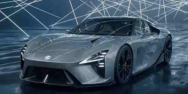 雷克萨斯LFA概念车亮相：电动心脏续写传奇