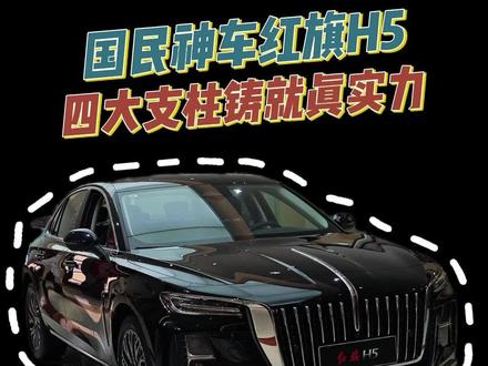 四项绝活铸就国民神车#红旗H5 #国民神车 #红旗H5销量冠军