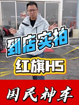 到店实拍国民神车红旗H5 到店实拍国民神车红旗H5 #红旗H5 #国民神车 #红旗H5销量冠军 #湖南大叔