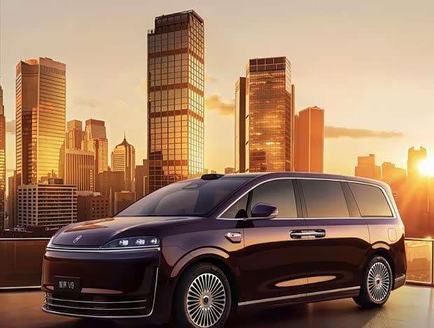 智界V9官图发布：轴距超3.2米 剑指高端MPV市场