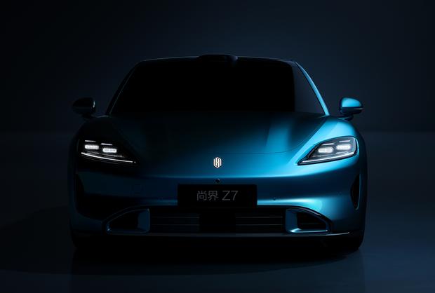 定位中大型轿车 尚界Z7预告图发布