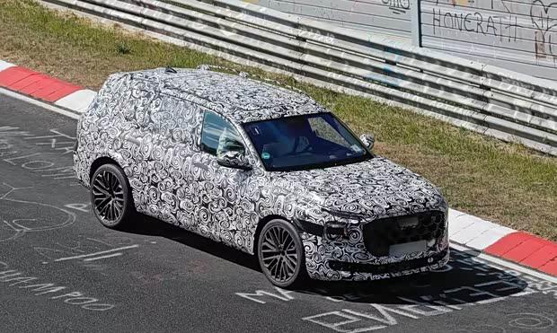 奥迪Q9内饰谍照曝光 六座布局配航空座椅