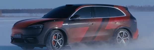 更年轻化的设计风格 问界M6测试谍照曝光