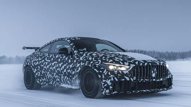 梅赛德斯-AMG CLE Mythos谍照曝光 或搭载全新V8动力