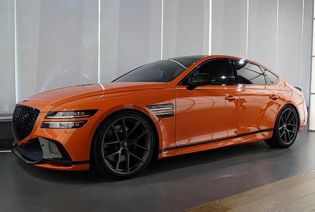 捷尼赛思G80 Magma特别版官图发布 限量20台