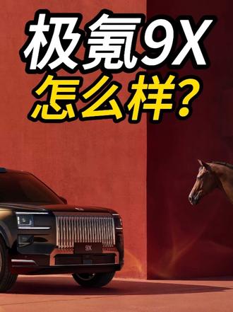 极氪9X凭什么征服有钱人？这款车到底怎么样？ #极氪9X