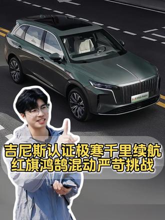 北方的冬天适合开电车吗？这台国产车在冰天雪地里，跑出了1131.133公里#新能源汽车#汽车知识分享