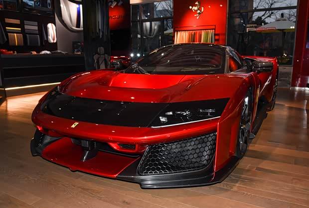 千匹马力V6混动猛兽！法拉利F80实车首度国内亮相