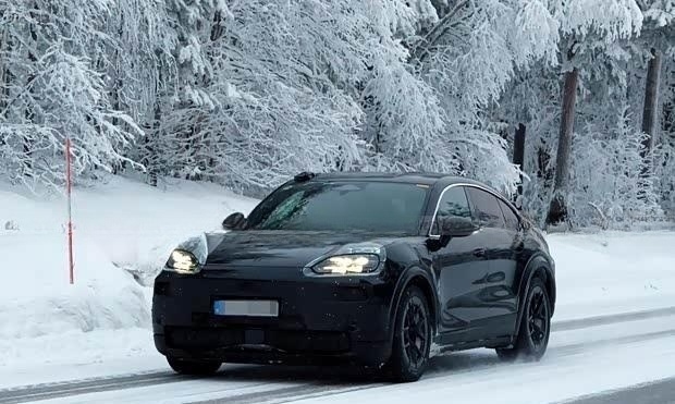 保时捷Cayenne Coupe Turbo GT纯电版曝光 零百加速仅2.4秒