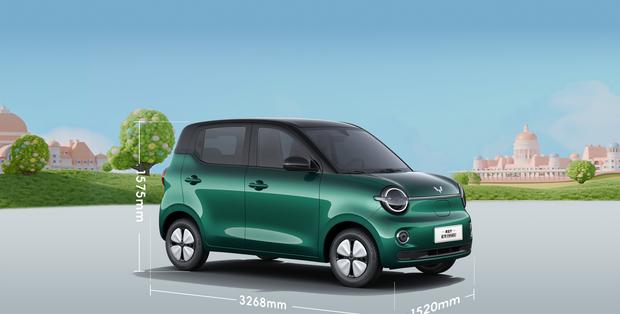 五菱宏光MINIEV换代车型官图曝光 轴距加长至2190mm