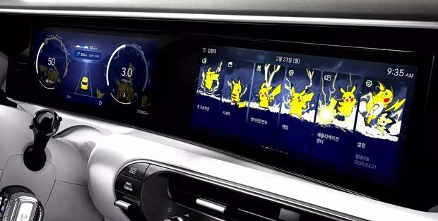 车载屏幕变身宝可梦精灵球！现代汽车推出皮卡丘主题界面