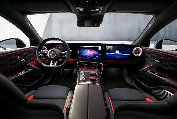 梅赛德斯-AMG GT四门版内饰首发：豪华运动新标杆