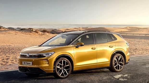 或命名ID.Tiguan 新款大众ID.4假想图曝光