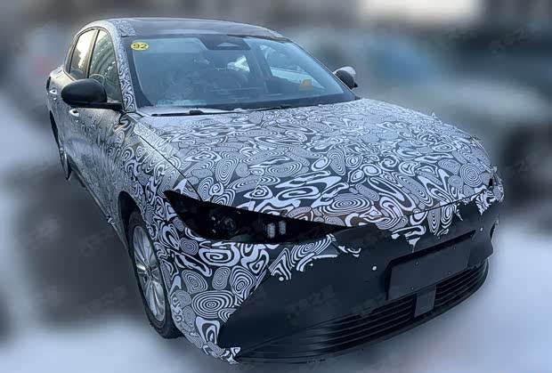 对标比亚迪秦PLUS 奇瑞风云A7路试谍照曝光