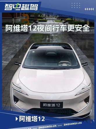 阿维塔12夜间行车更安全 每天属于自己的时间，就是晚上回家的路上#新阿维塔12上市  #50万内豪华轿车首选  #可惜你不开阿维塔12