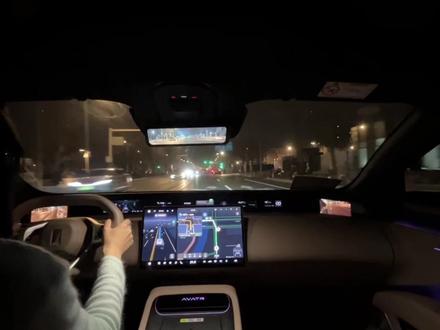 新阿维塔12的辅助驾驶，夜间实测 #新阿维塔12上市  #50万内豪华轿车首选   #泡椒不说车