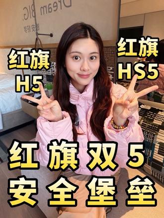 红旗双5的安全，便是顶配豪华 #红旗HS5 #红旗H5 #HS5安全 #红旗