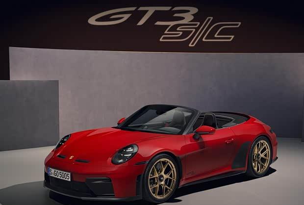 保时捷发布911 GT3 S/C官图 硬核敞篷手动挡