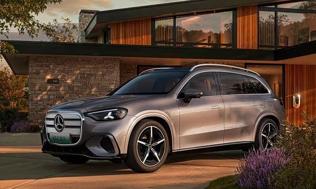 轴距超3米！国产全新奔驰GLC纯电版官图曝光 4月23日亮相