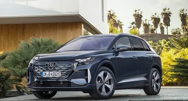 新款奥迪Q4 e-tron及Sportback版官图发布，今夏开启交付