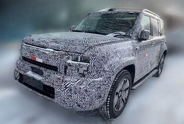 哈弗全新SUV谍照：方盒子造型/六座布局/激光雷达