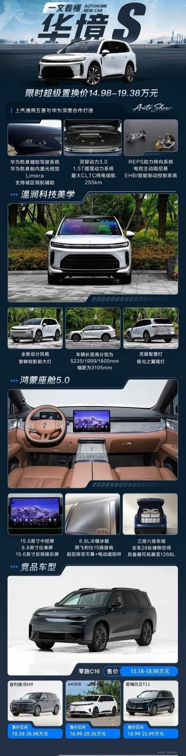 华为全家桶加持 华境S限时14.98万起