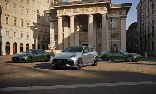 玛莎拉蒂三款新车官图首发：GT、敞篷与格雷嘉焕新登场