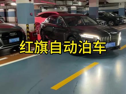 红旗自动泊车 #新红旗H5 #红旗入库