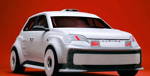 Alpine Lacoste A290 Rallye概念车官图发布 亮相古德伍德速度节