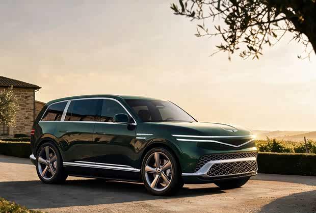 首款大型旗舰SUV/可选对开门 捷尼赛思GV90官图正式发布
